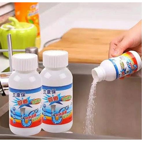 Serbuk Bubuk Anti Sumbat Pipa/Anti Sumbat Wc Saluran Air/Serbuk Anti Sumbat Pembersih Saluran Pipa