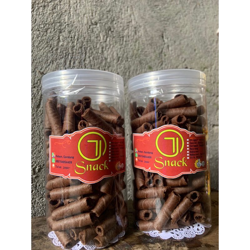 

wafer roll coklat