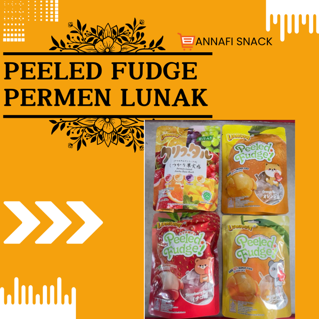 

PEELED FUDGE PERMEN LUNAK LIANGGUI