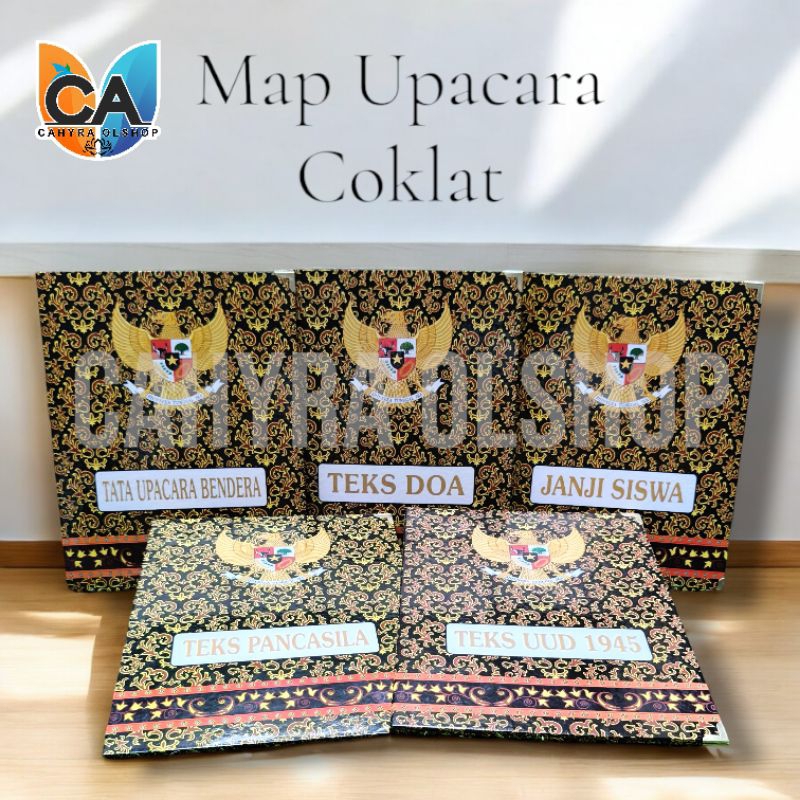 

Map Upacara - Naskah Upacara ( Map upacara batik murah ) 1 set isi 5 lengkap. map kualitas terbaik