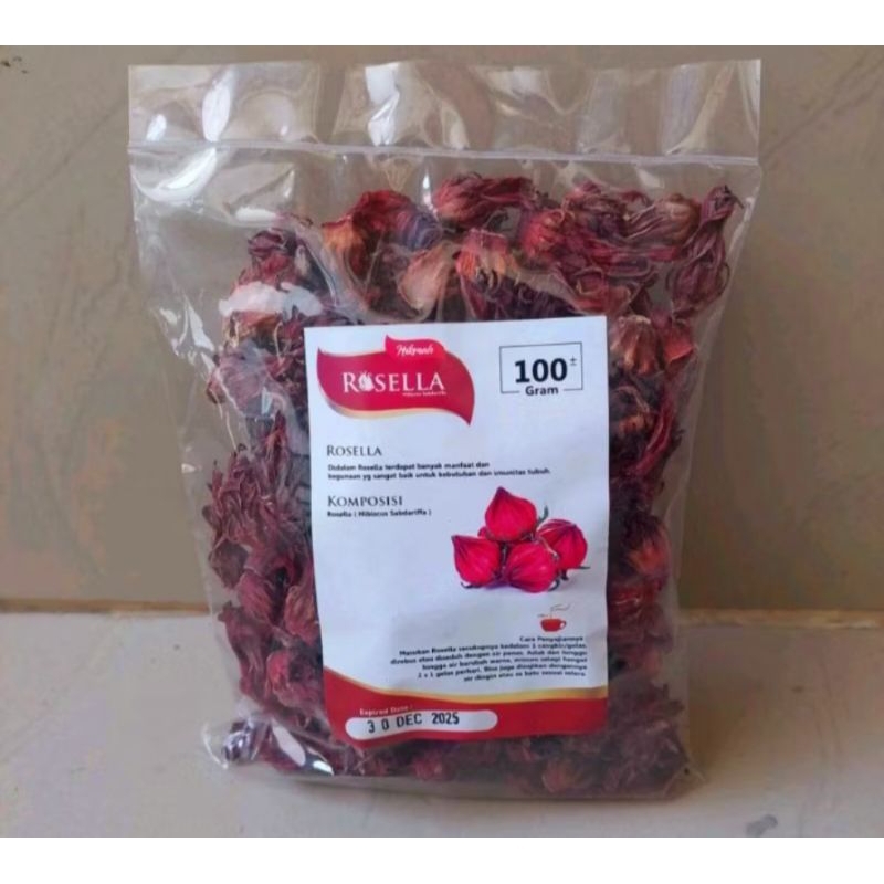 

TEH TUBRUK /REBUS BUNGA ROSELLA MERAH