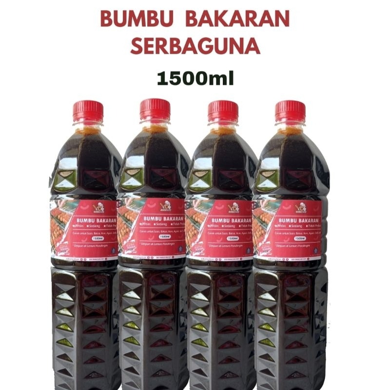 

( 1500ml )BUMBU BAKARAN SERBAGUNA (SOKAR HUHHAH)