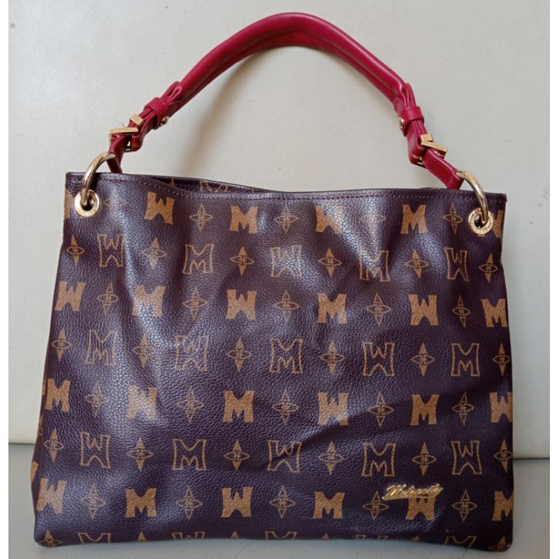 TAS KULIT HOBO MOTIF METROCITY