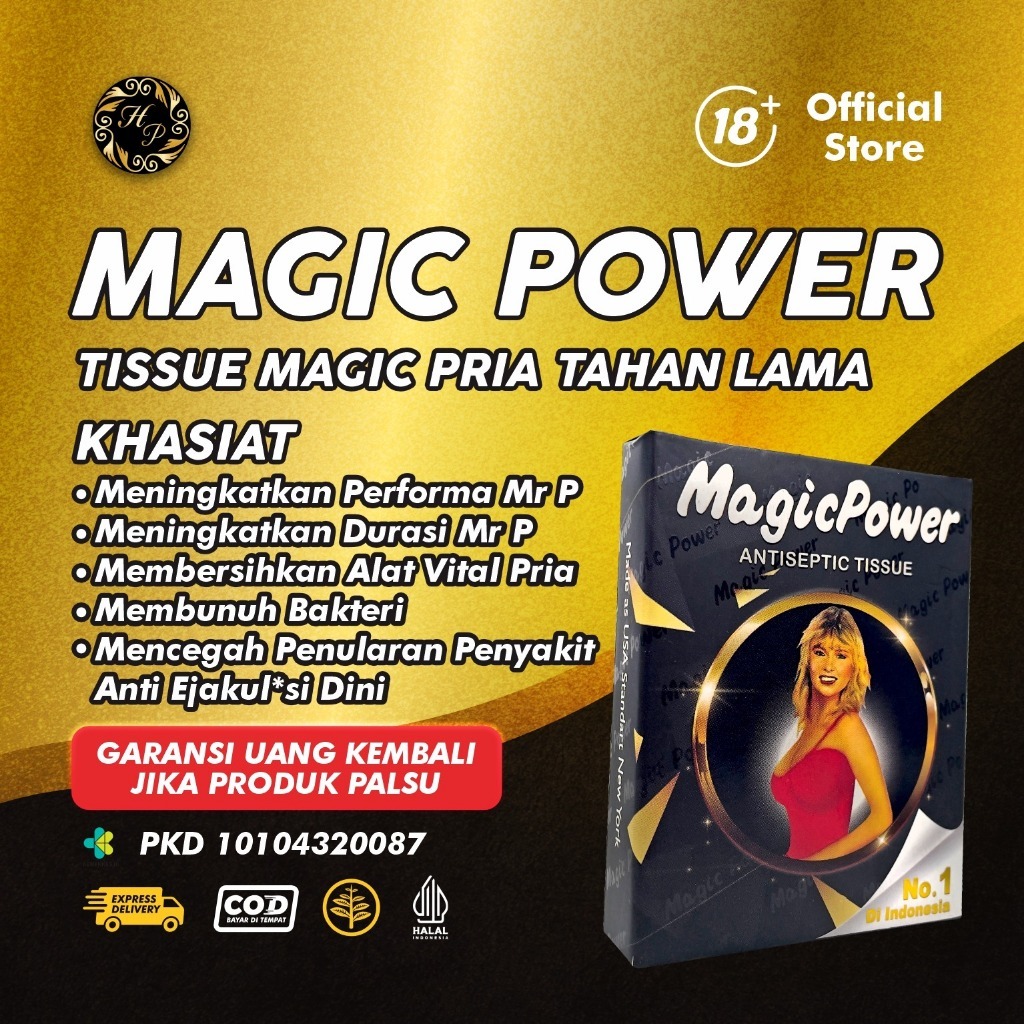 BPOM Magic Power Classic Tisu Mejik Antiseptik isi 6 Sachet
