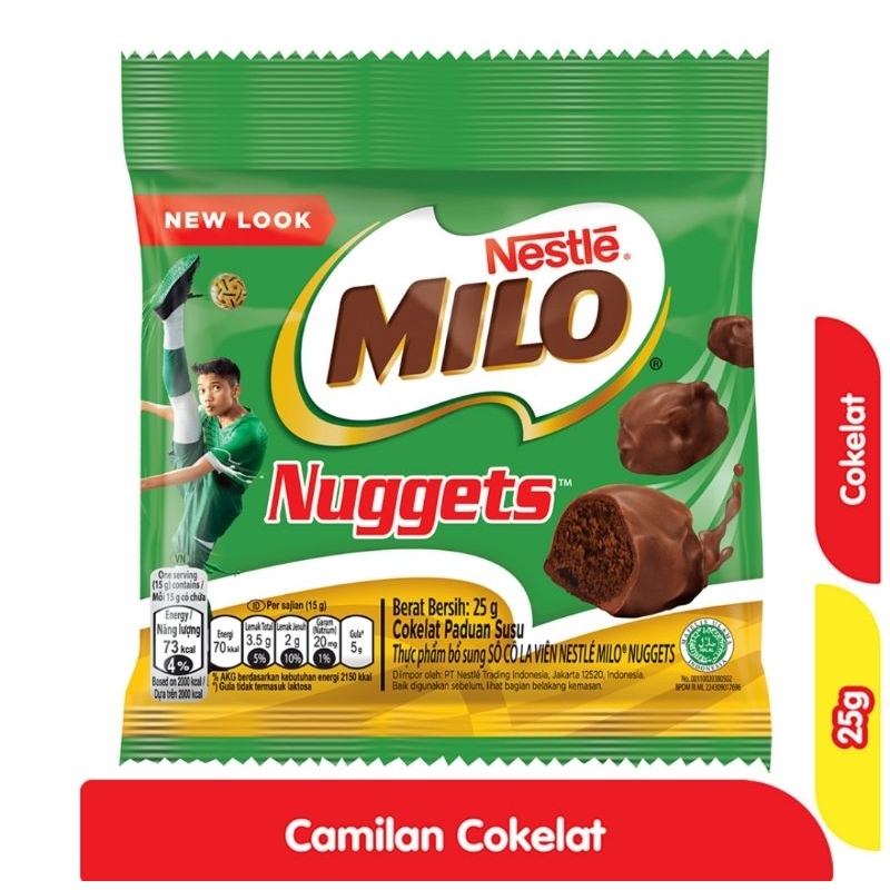 

Milo Nuggets Cokelat isi 25 gram