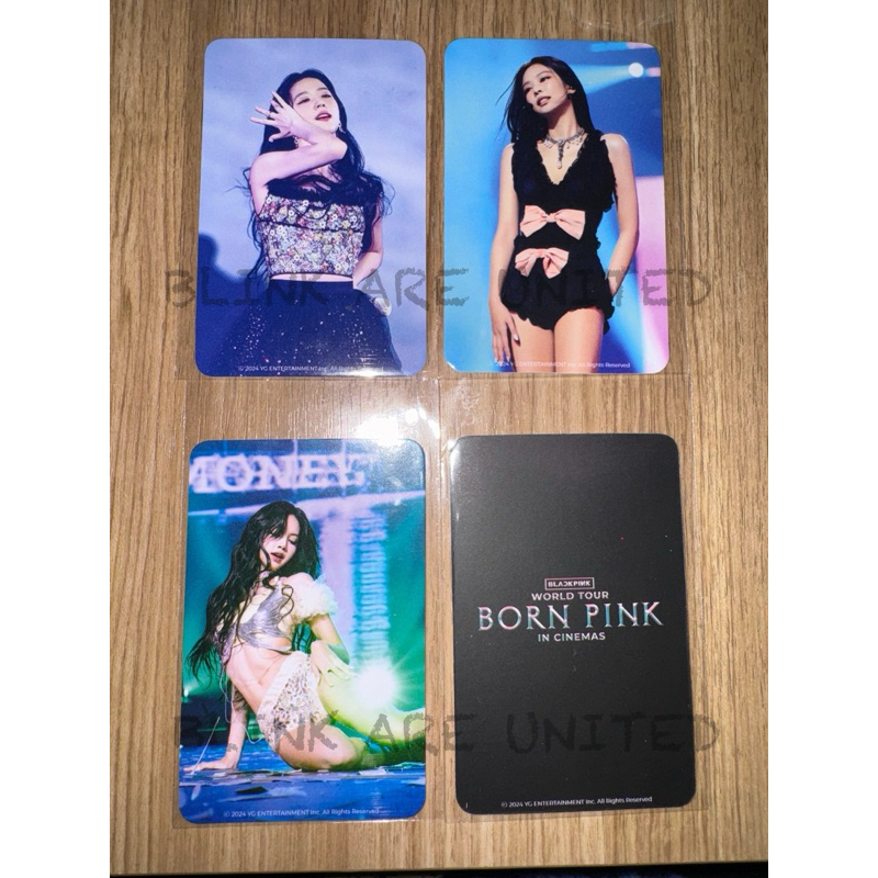 BLACKPINK BORNPINK IN CINEMA CGV CINEPOLIS PHOTOCARD