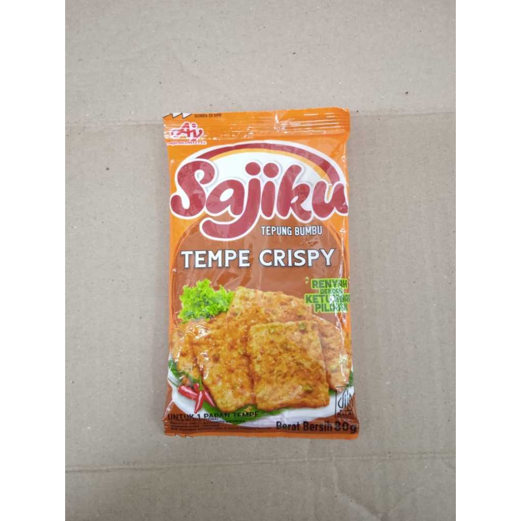 

Sajiku Tepung Bumbu Tempe Crispy 80gram