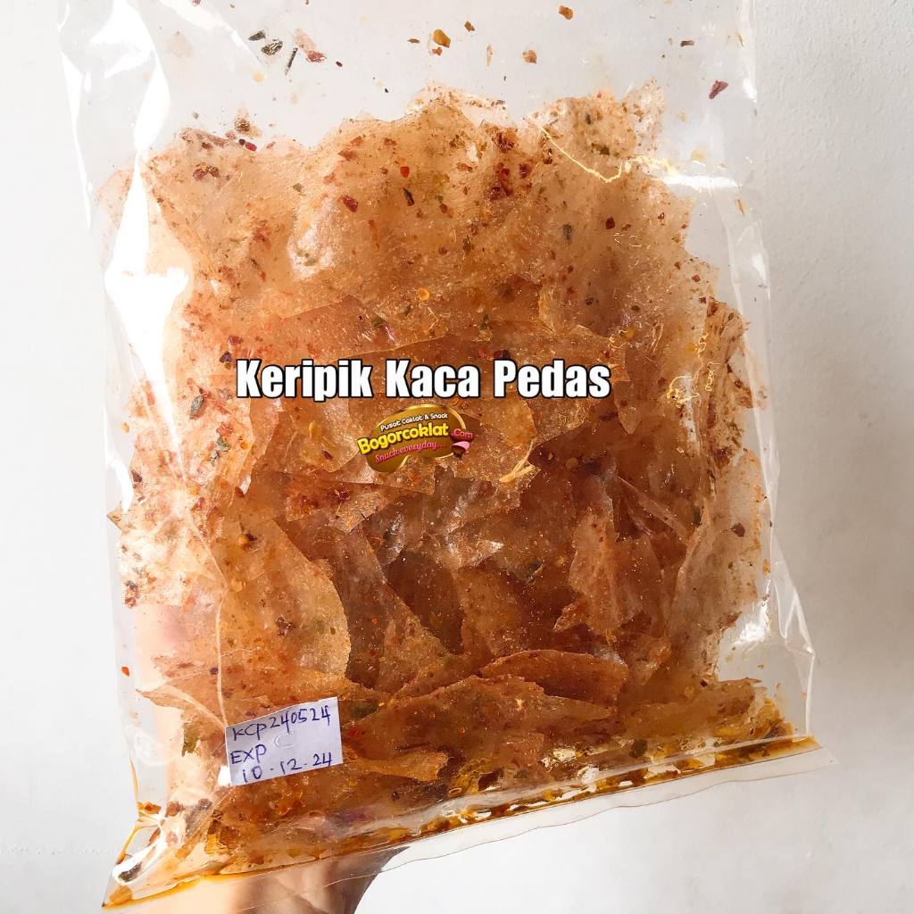 

Keripik Kaca Pedas 100gr