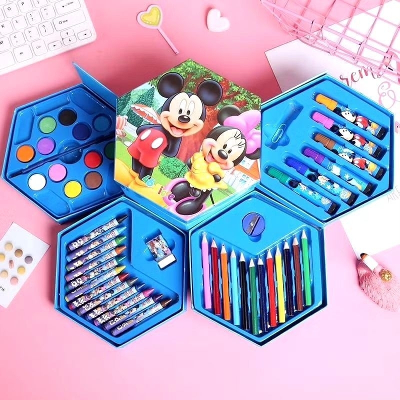 

Crayon set Art 46box / set painting / crayon segi enam