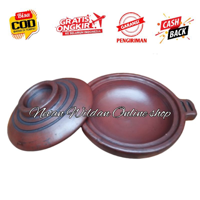 CLAYPOT TANAH LIAT | CLAYPOT TAHAN PANAS | CLAYPOT MASAK | PIRING GERABAH TANAH LIAT