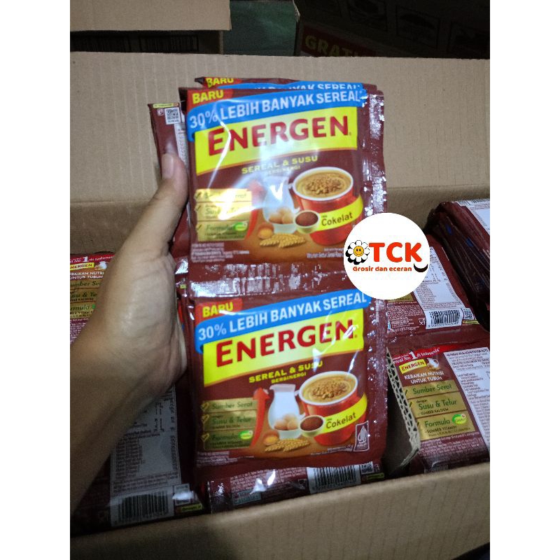 

Energen Sereal & Susu 30% lebih banyak sereal