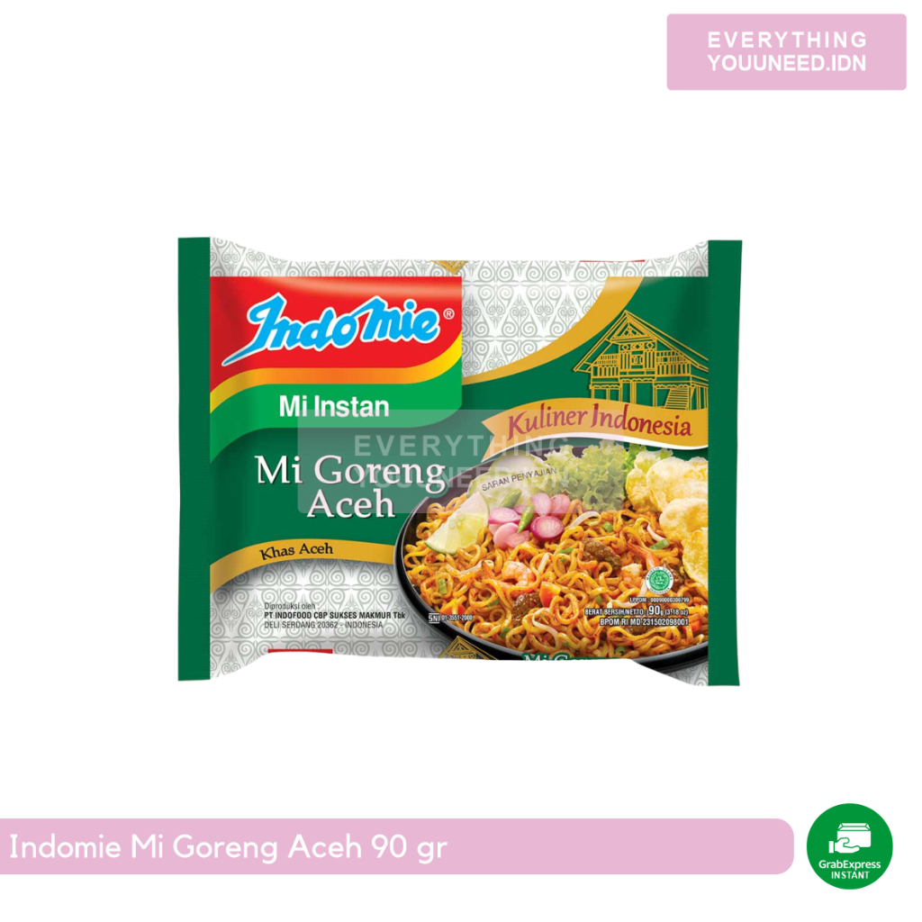 

Indomie Mi Goreng Aceh 90g