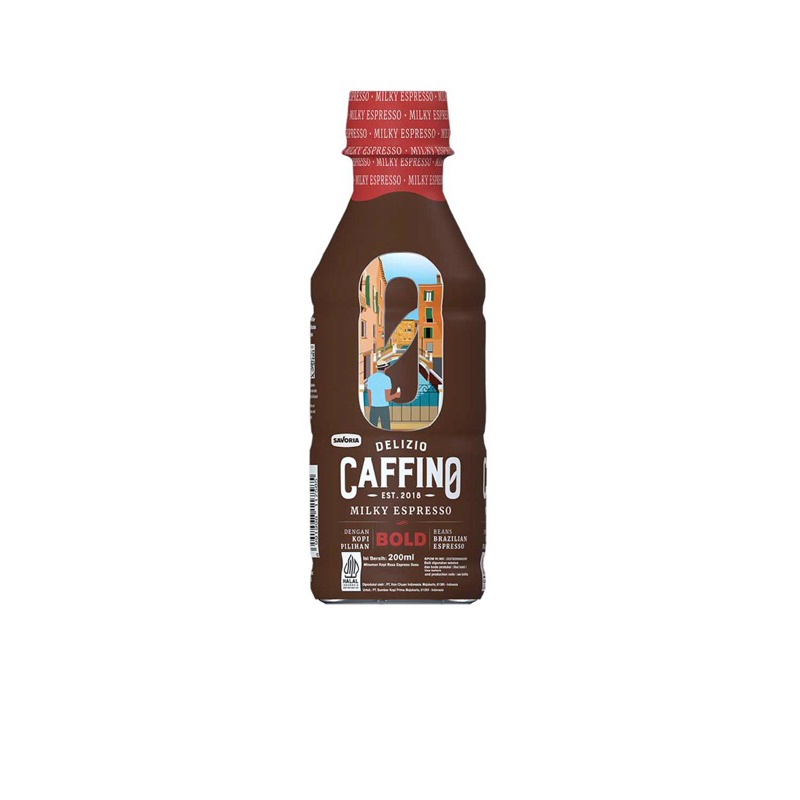 

Caffino 200ml Kopi Instant milky espresso oat cappuccino