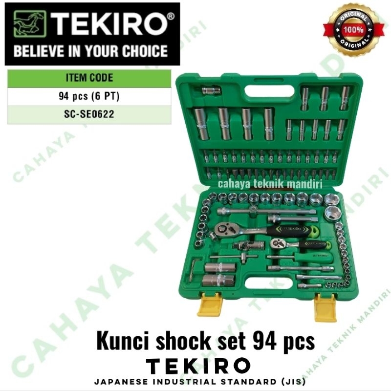 TEKIRO kunci shock set 94 pcs