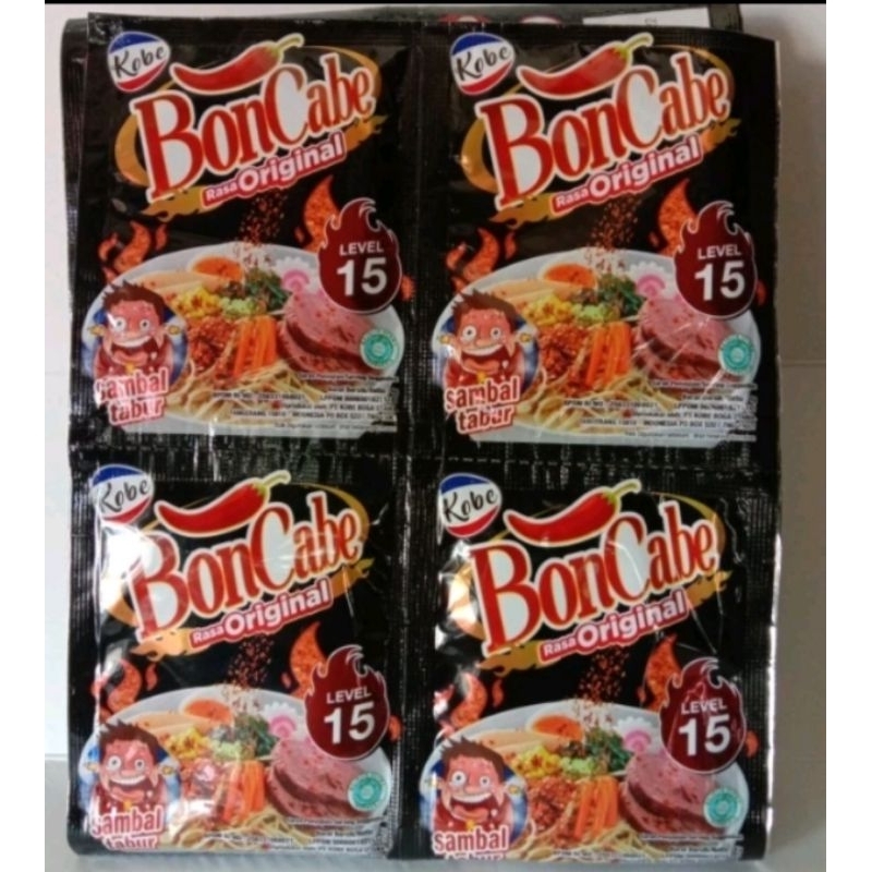 

Kobe Bon Cabe Level 15 tabur sachet renceng isi 12's