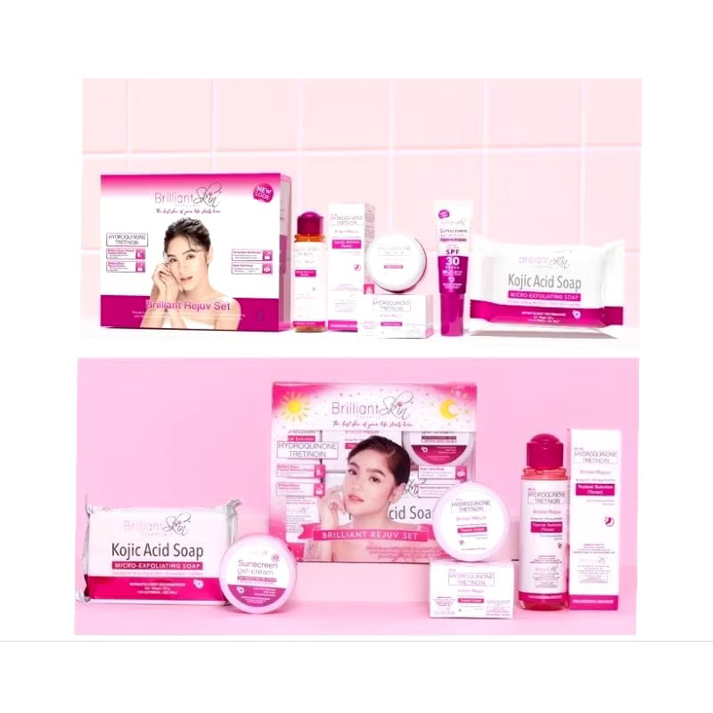 BRILLIANT SKIN REJUV SET ORIGINAL | 2 VARIAN PAKET BRILLIANT SKIN | PAKET CREAM BRILLIANT SKINCARE |