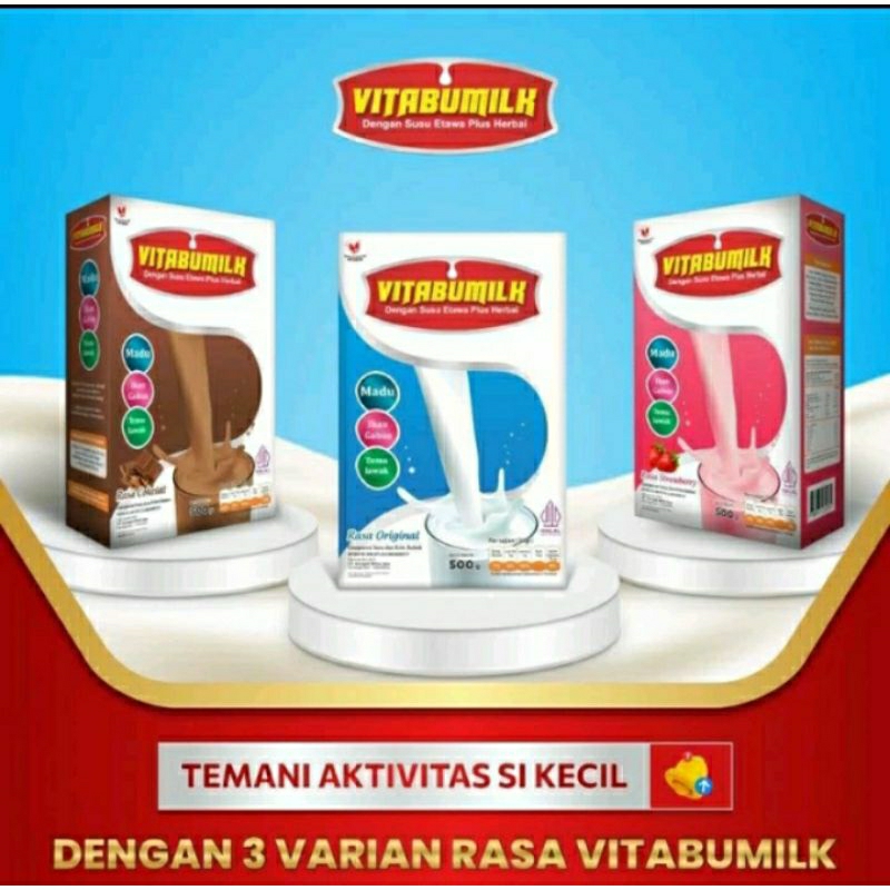 

SUSU GEMUK,TINGGI,CERDAS VITABUMILK SOLUSI GENERASI EMAS