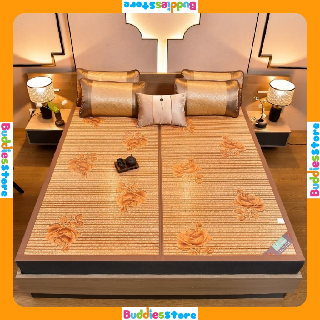 [COD] TATAMI BAMBOO MAT LAMPIT TIKAR BAMBU UKURAN 180 x 200