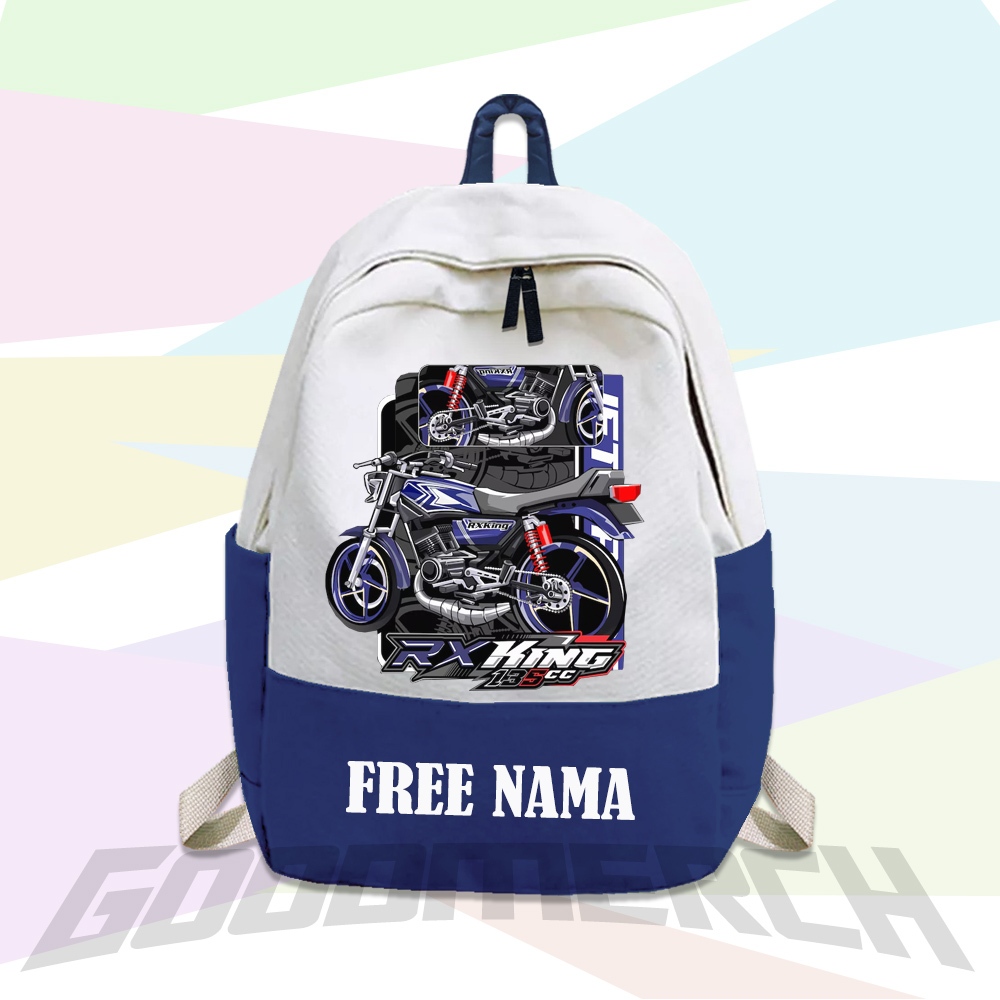 TAS RANSEL ANAK YAMAHA RX KING 135 / FREE CETAK NAMA