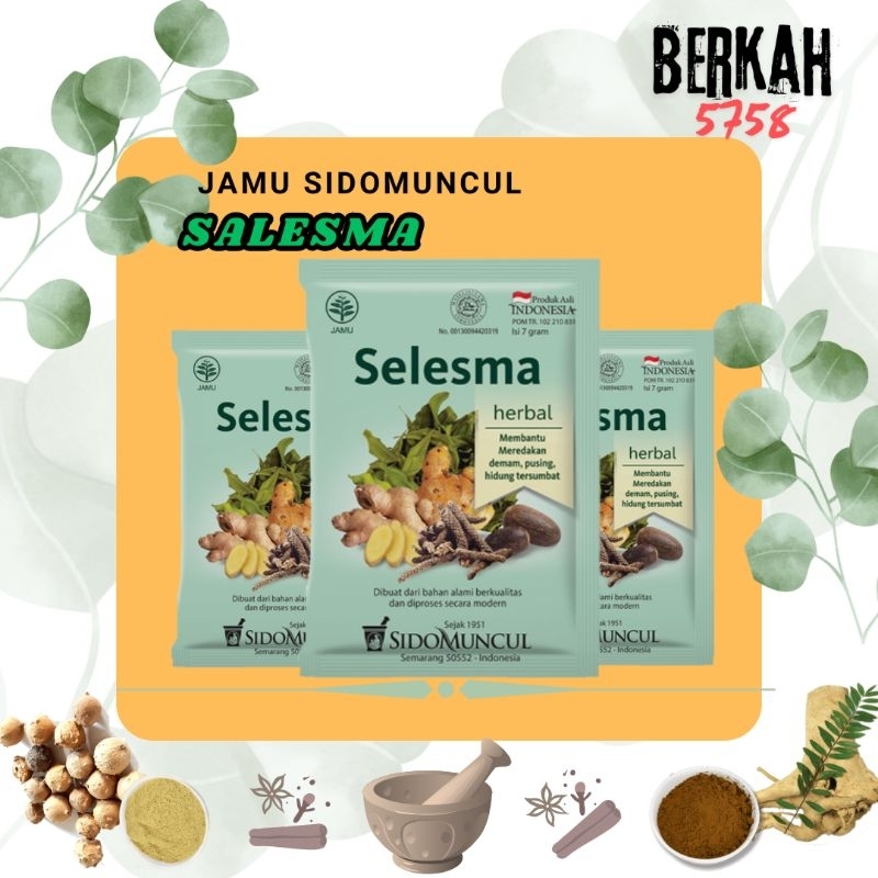 

Jamu Herbal SALESMA Sidomuncul (serbuk)