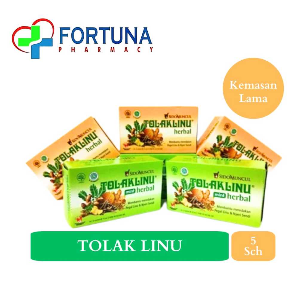 

TOLAK LINU | 1 Box Isi 5 Sachet | Herbal - Mint