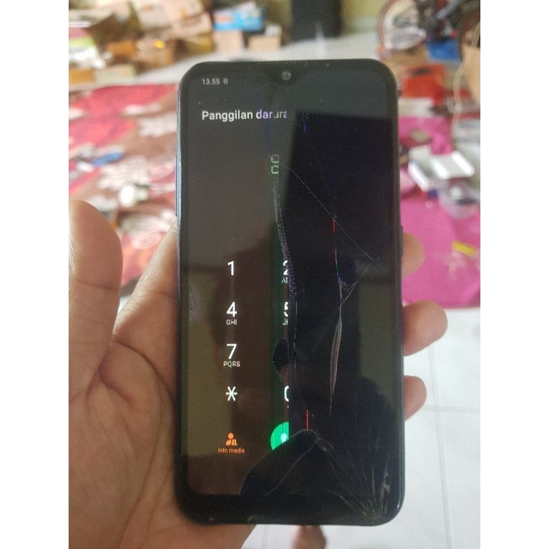 Samsung A01 minus lcd dan batrei
