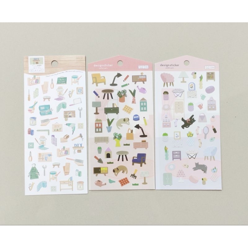 

Stiker Design Sticker Interior Material Hias Jurnal Japan