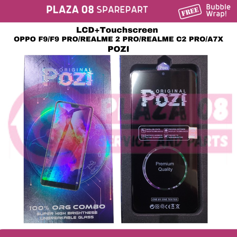 LCD+Touchscreen OPPO F9/F9 PRO/REALME 2 PRO/REALME C2 PRO/A7X POZI
