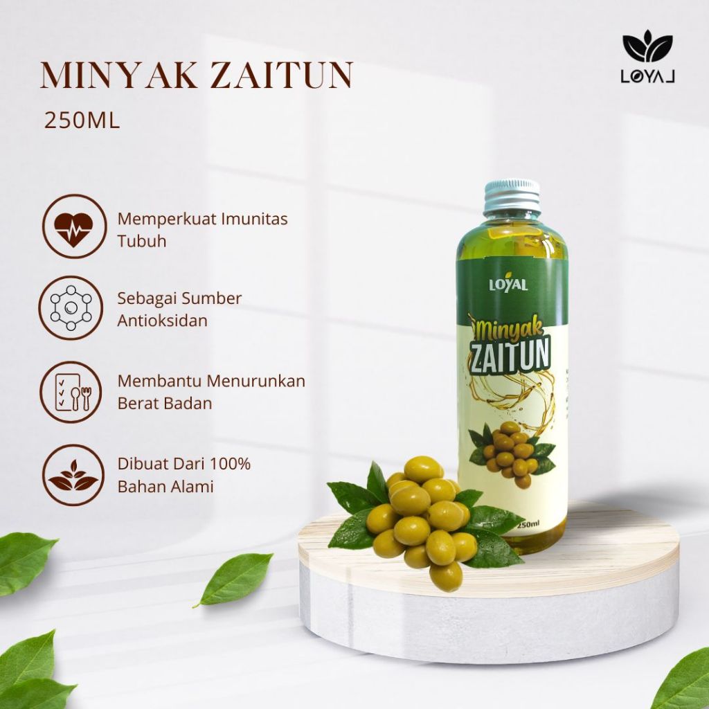 

MINYAK ZAITUN EXTRA VIRGIN OLIVE OIL 250ML MULTIKHASIAT