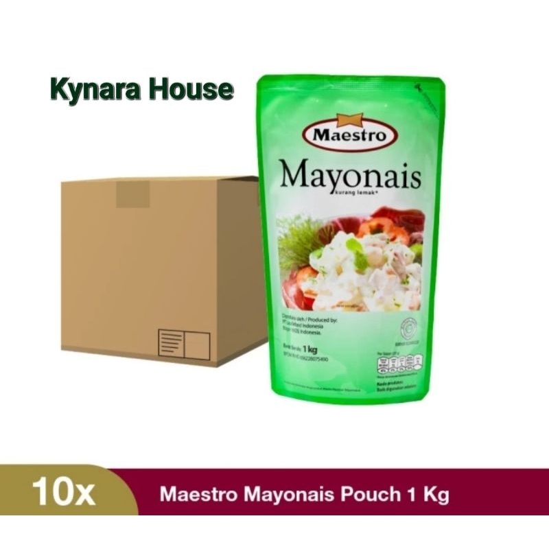 

Maestro Mayonnaise Pouch 10x1kg (Karton)