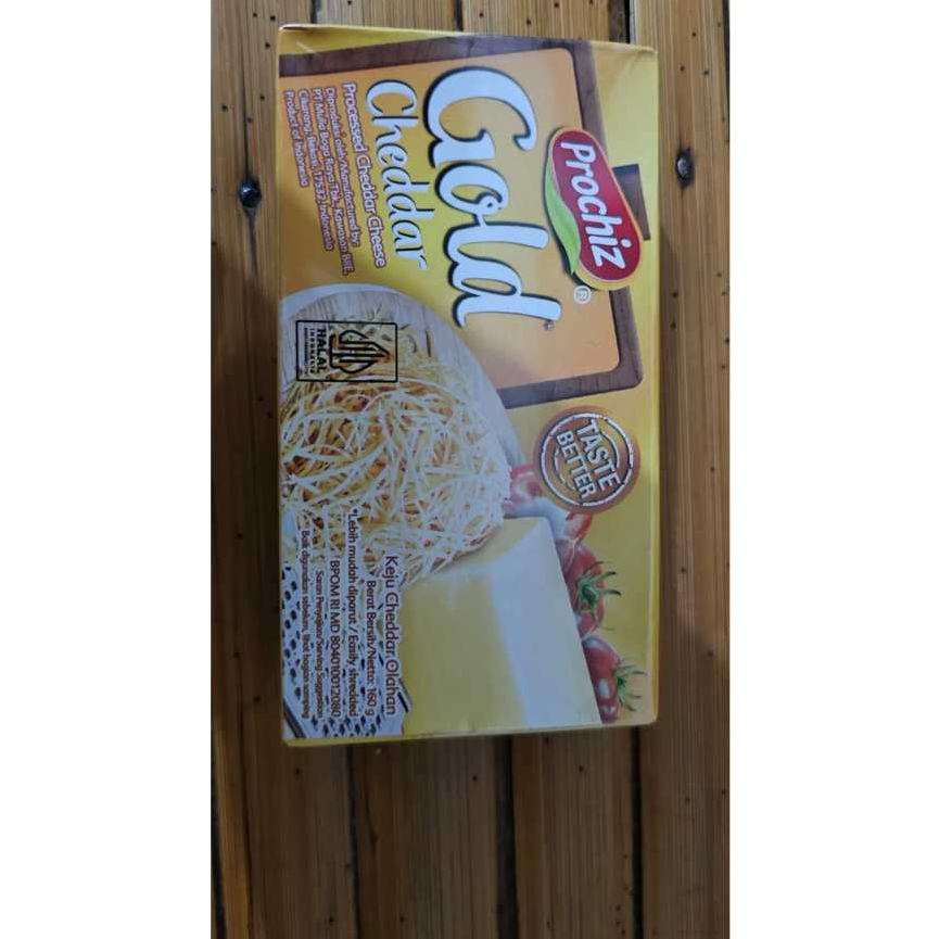 

Prochiz Gold Cheddar Keju 160gr