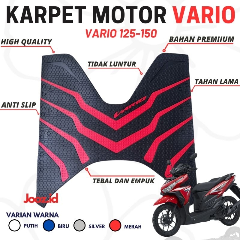 ALAS KAKI VARIO MONSTER 150 125 - 150 NEW TERBARU 2018-2021 KARPET KESET MOTOR 2022 ALAS KAKI MONSTE