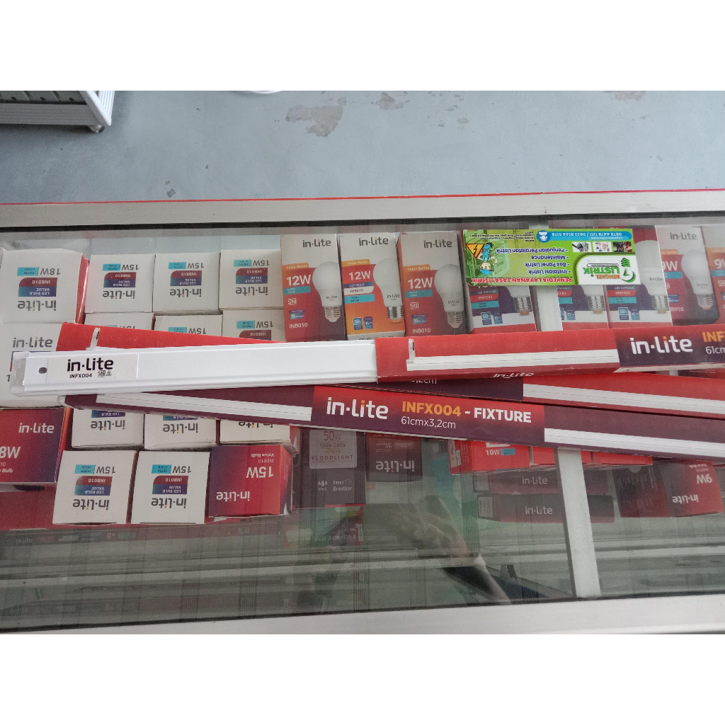 IN LITE/ INLITE KAP TL KAP T8 LED 60CM, 120CM  - INFX004