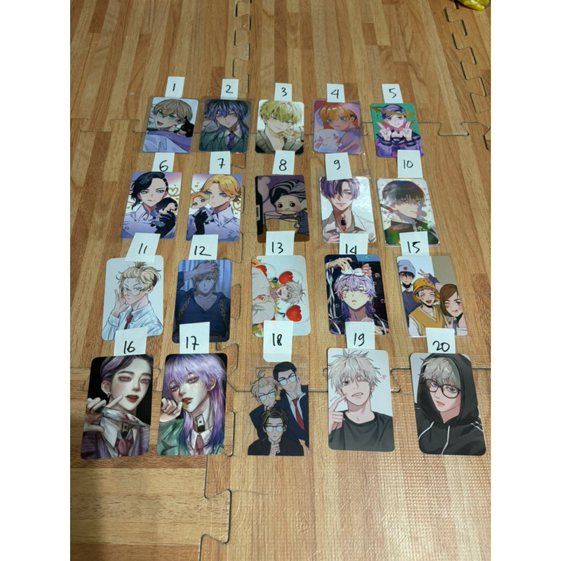 photocard anime jjk tokyo revengers 6baji kukpike popinim tokyojisan