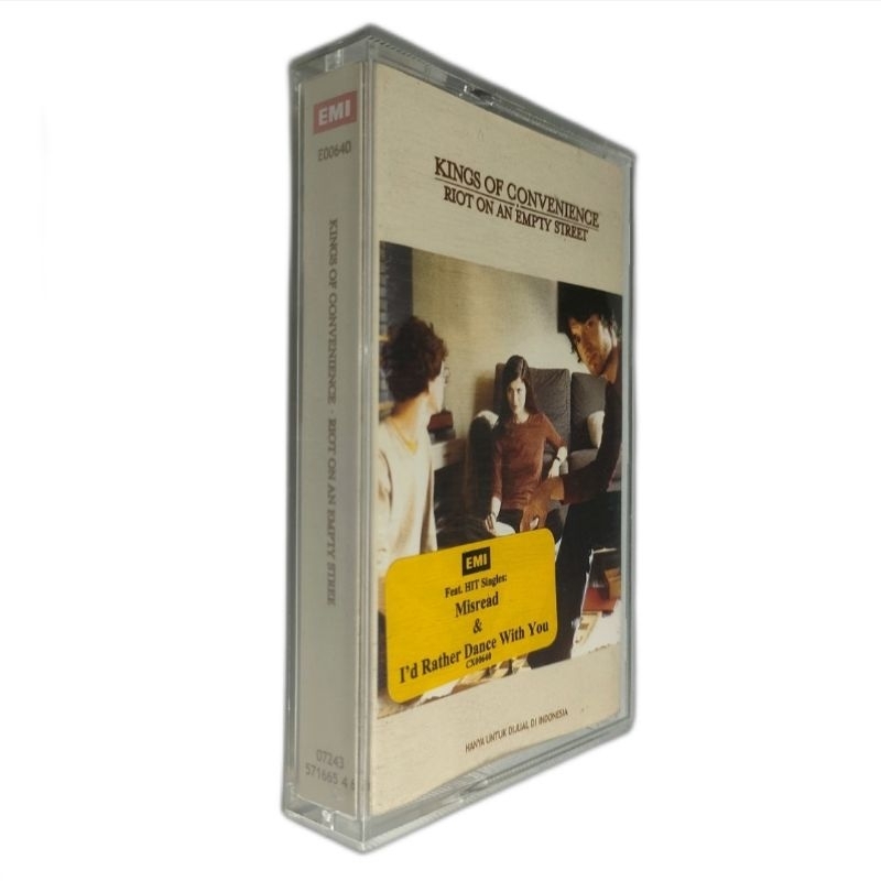 Kings Of Convenience – Riot On An Empty Street Cassette Tape / Kaset Pita