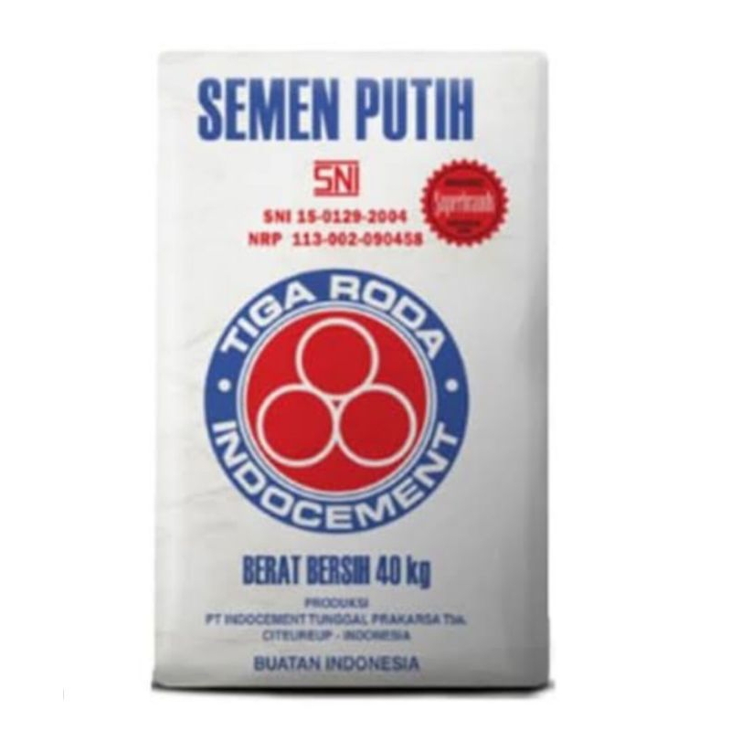 semen putih 3 roda 40kg