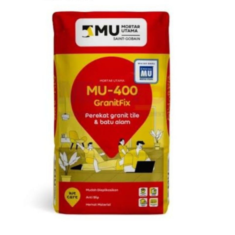 MU 400 granitfix mortar utama
