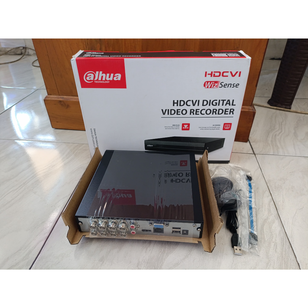 DVR DAHUA 4CH FULL HD 1080P 2MP/ DVR CCTV 4CHANNEL/DVR CCTV 4CH 2MP Dahua DH-XVR1B04-I Full HD 1080P