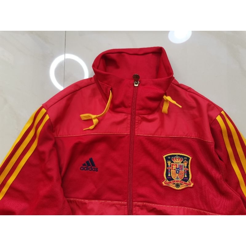 Tracktop Spain 2010 2011 Adidas Home football vintage retro soccer jacket