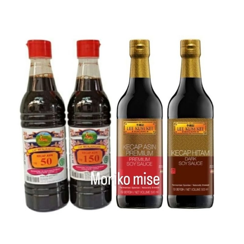 

[ 500 ml ] lee kum kee soy sauce light soy sauce dark soy sauce kecap asin premium / kecap asin hitam