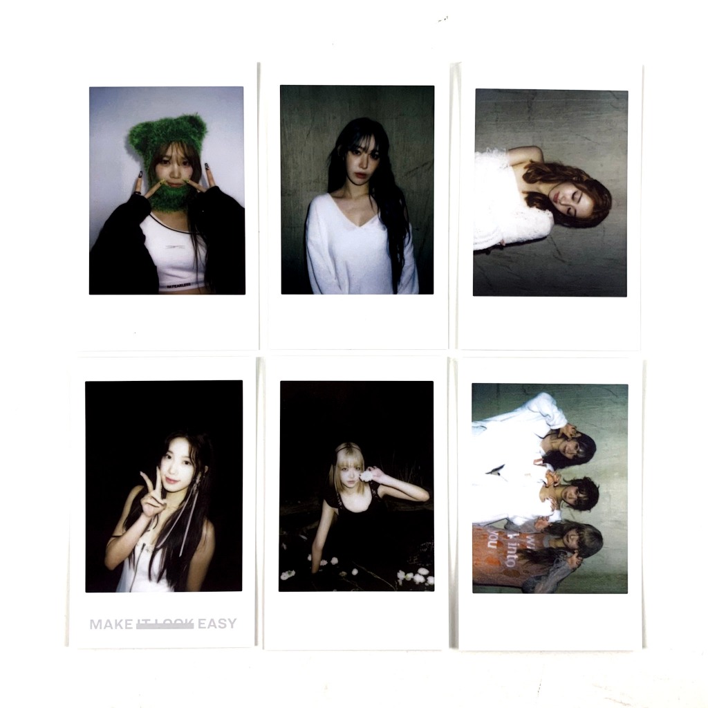 [sharing] LE SSERAFIM - EASY MD Instant Photocard Set & Photocard Benefit