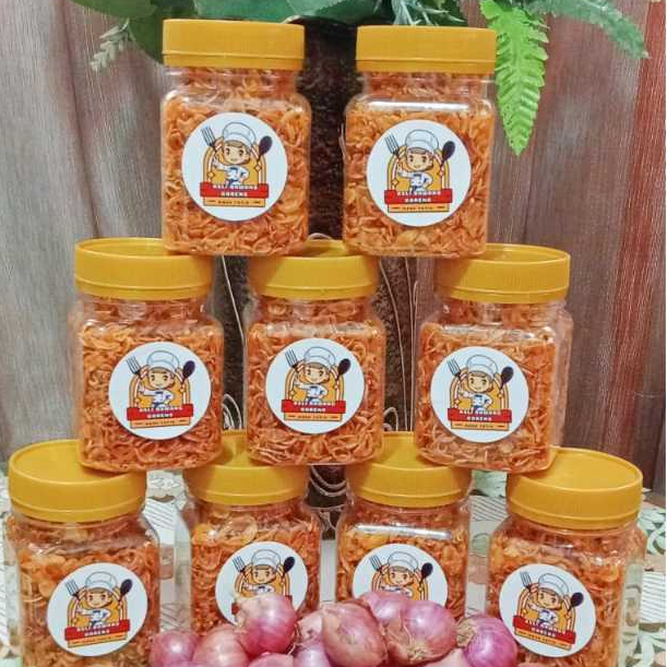 

Bawang Goreng Asli Tanpa Tepung