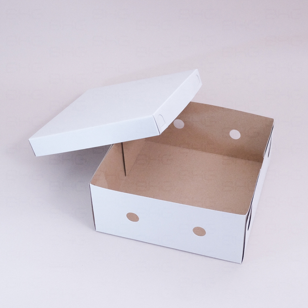Kotak Dus Nasi Box uk. 18x18 cm
