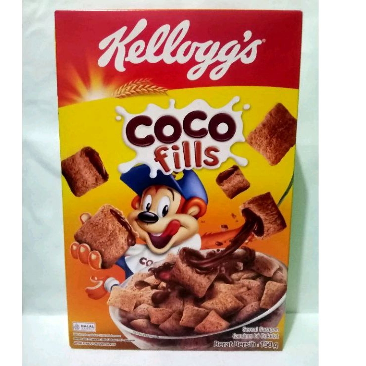 

Kelloggs Sereal Cocofills 150gr sereal Coklat CocoFills Kelloggs