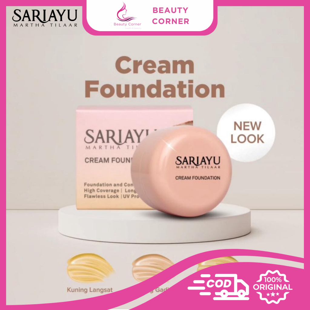 Sariayu Cream Foundation 15gr