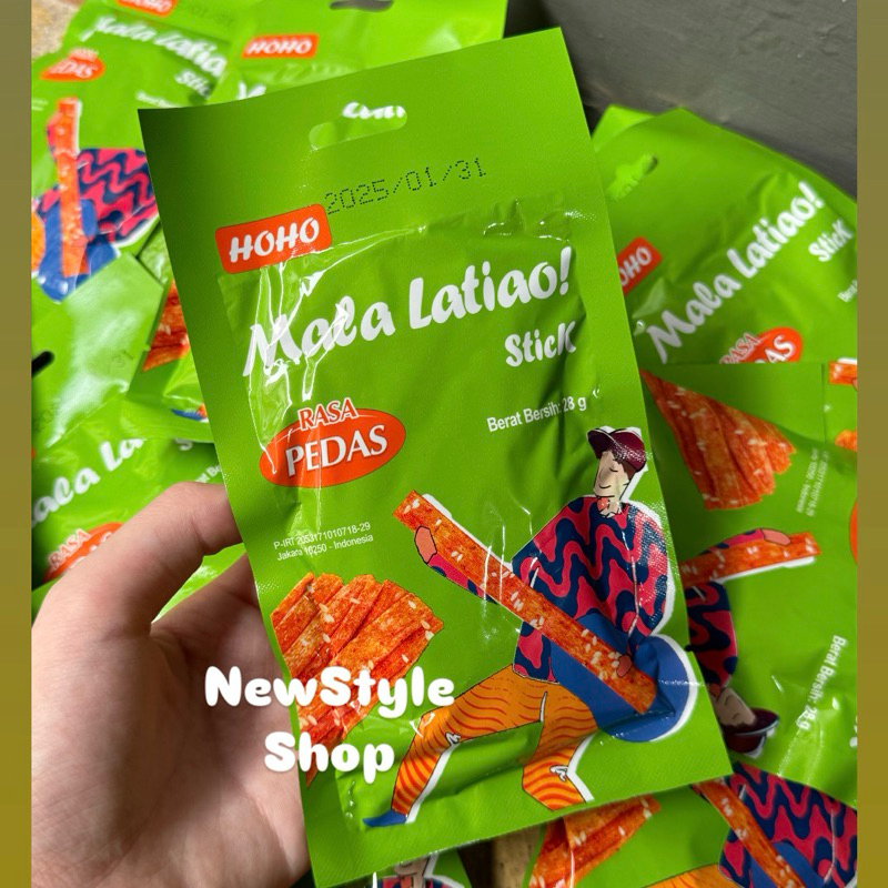 

[ HALAL P-IRT ] HOHO Mala Latiao Stick / Weilong Bulat / Latiao Halal