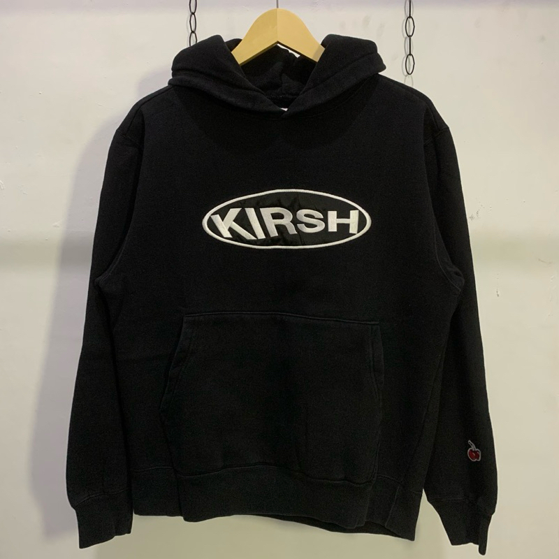 [PRELOVED] Kirsh Circle Logo Hoodie - Black