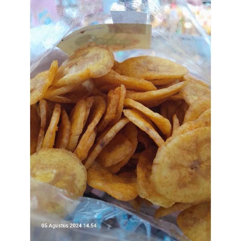 

Keripik Pisang Enak Renyah Gurih Manis 290g