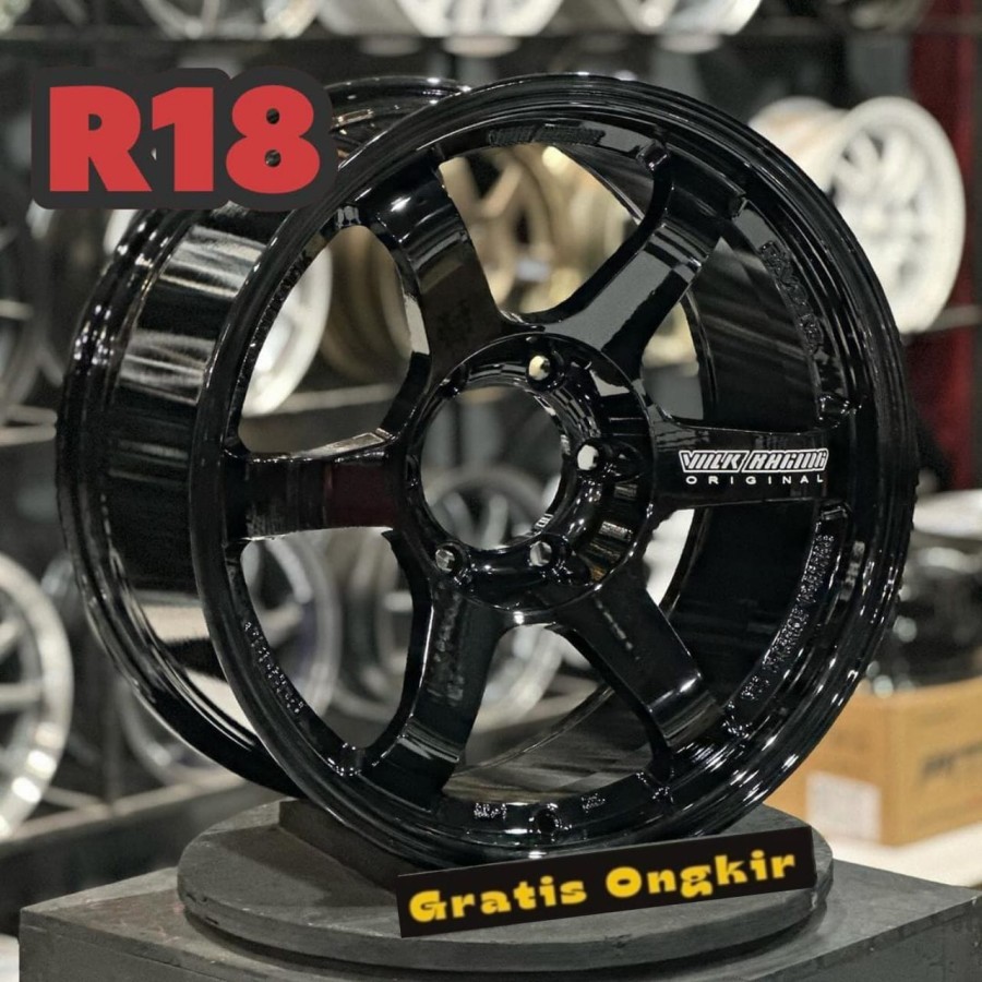 velg TE37 PROGRESSIVE R18 FLOW FORMING velg ring 18 fortuner pajero