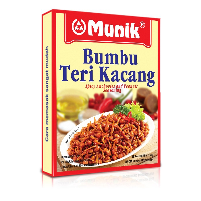 

Ikoca Bumbu Masak instant Bumbu Munik Teri Kacang 150 Gr Pasti Enak